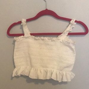 Forever 21 Frilly Crop Top